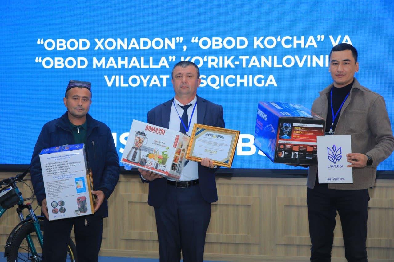 Фарғонада ободлик сари: “Обод хонадон”, “Обод кўча”, “Обод маҳалла” танловининг ғолиблари аниқланди