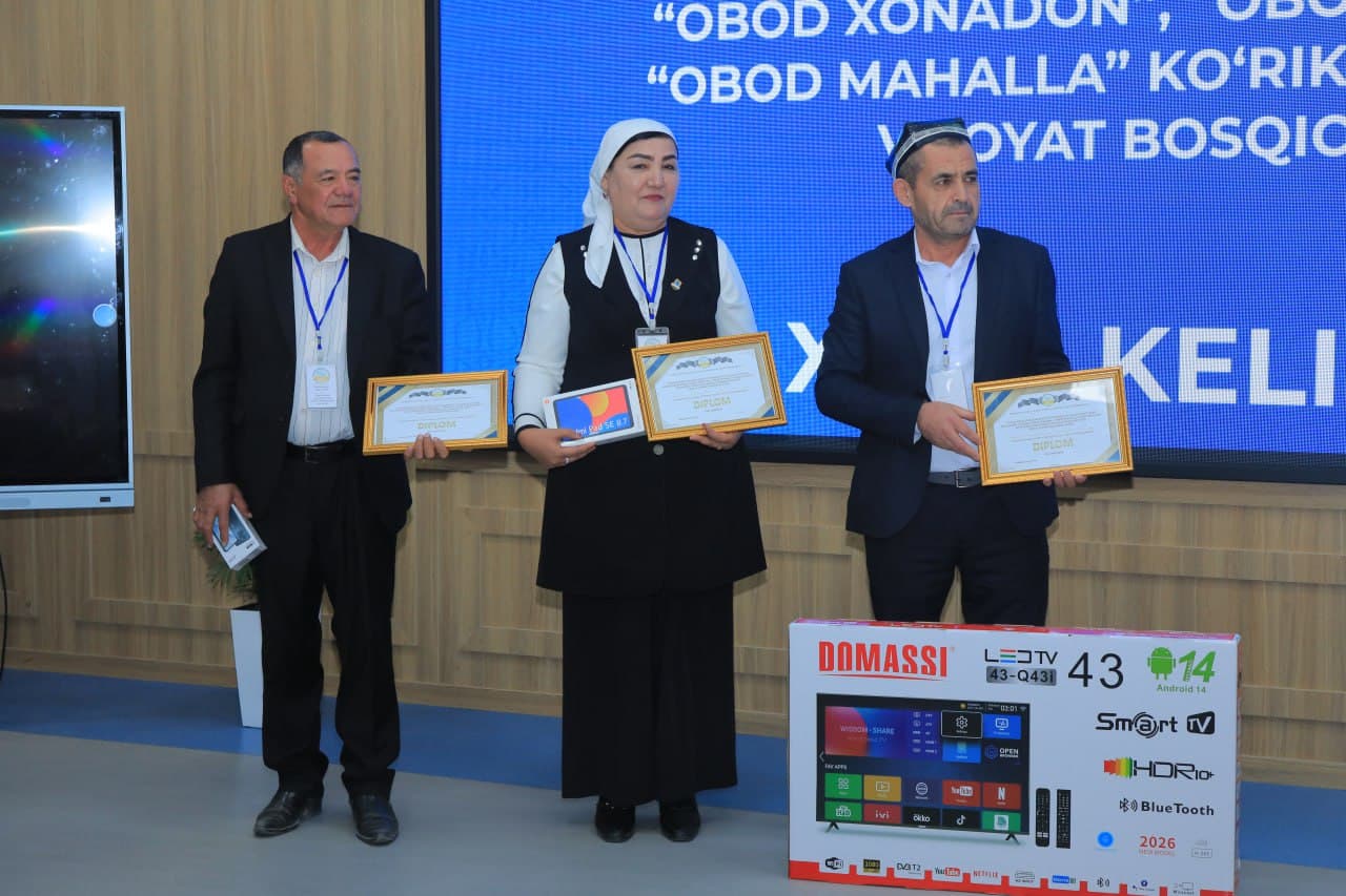 Фарғонада ободлик сари: “Обод хонадон”, “Обод кўча”, “Обод маҳалла” танловининг ғолиблари аниқланди