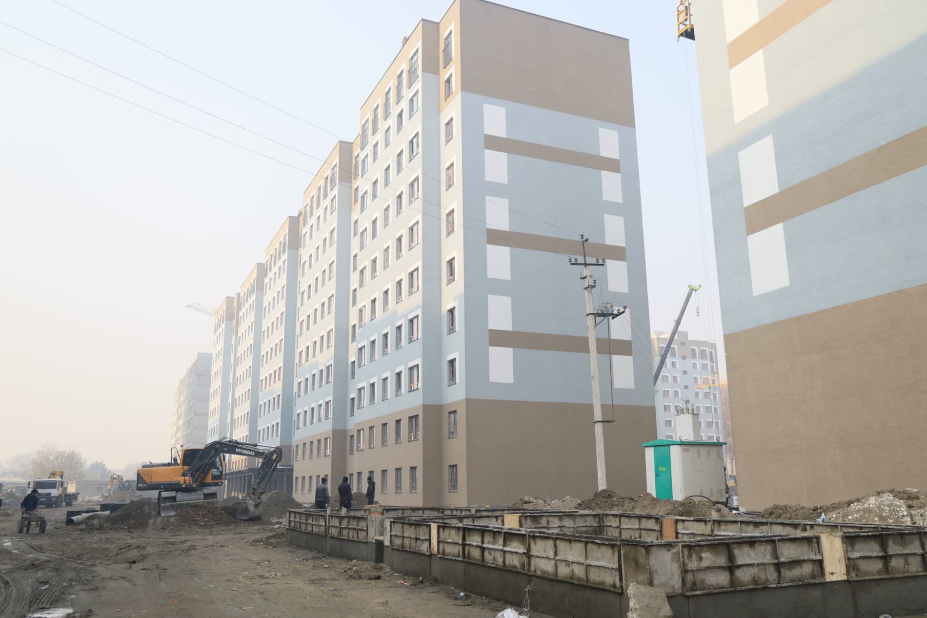 Fergana Region Governor Khayrullo Bozorov visited Kokand today to review the implementation of previously issued directives