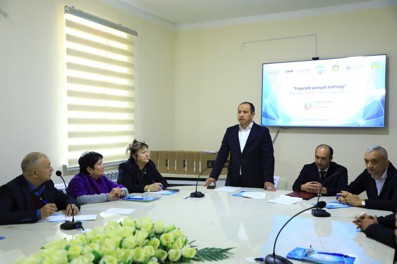 Фарғонада “Фуқаролик жамияти ҳафталиги” доирасидаги тадбирлар фаоллик билан ўтказилмоқда