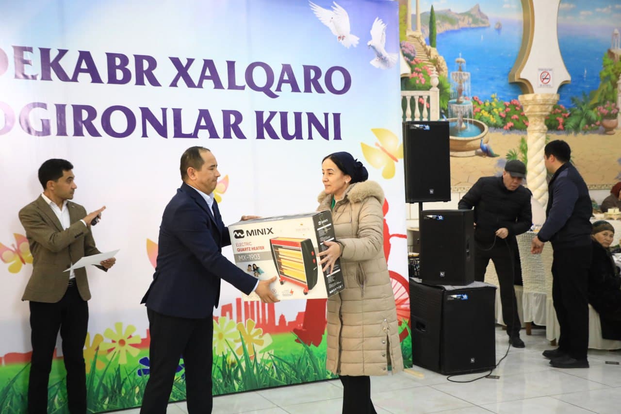 Фарғона шаҳрида Халқаро ногиронлар куни муносабати билан байрам тадбири ташкил этилди