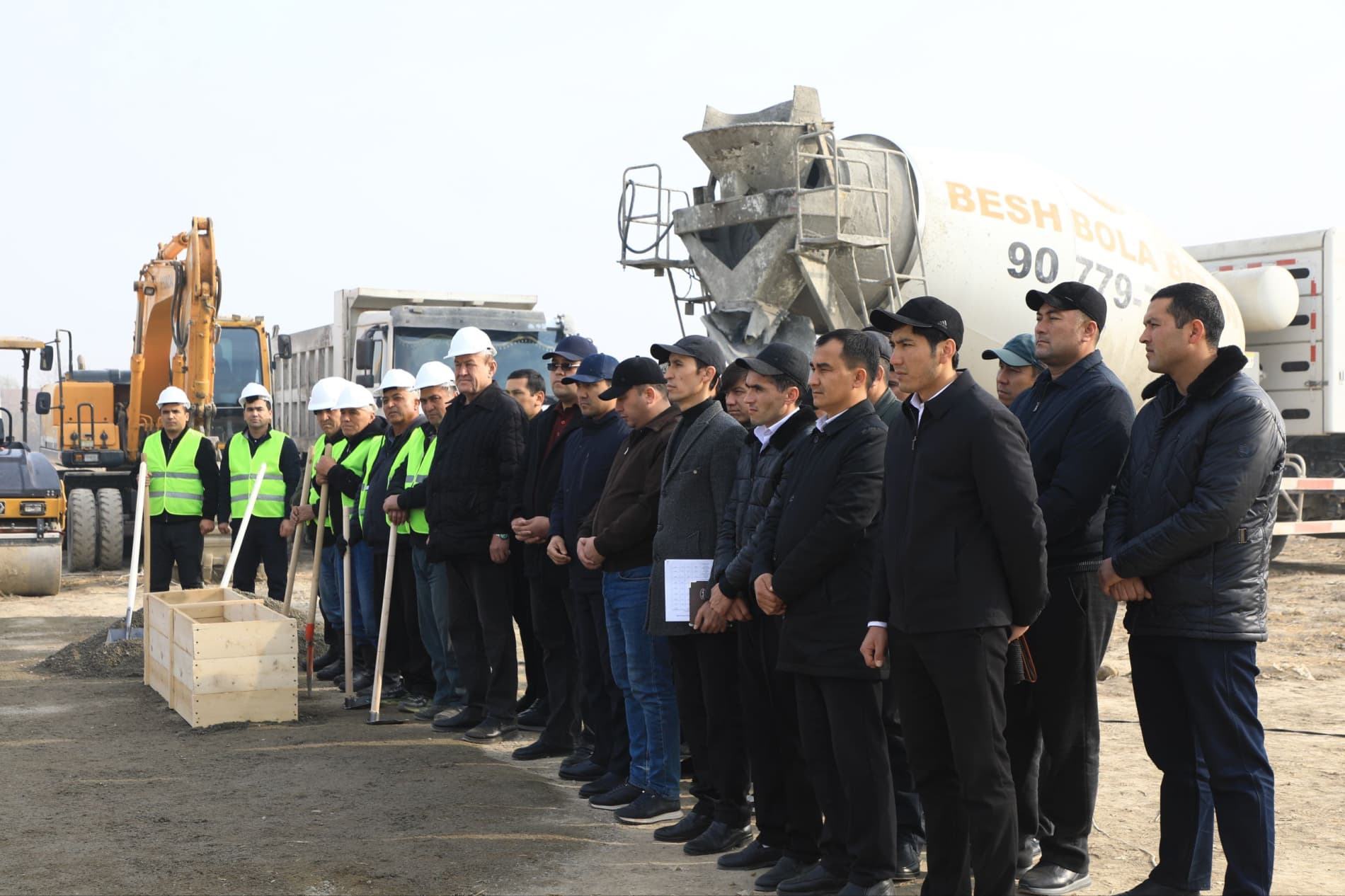 Қува туманида 50 млн долларлик йирик лойиҳа-Ўзбекистон-Россия қўшма корхонасининг қурилиши бошланди