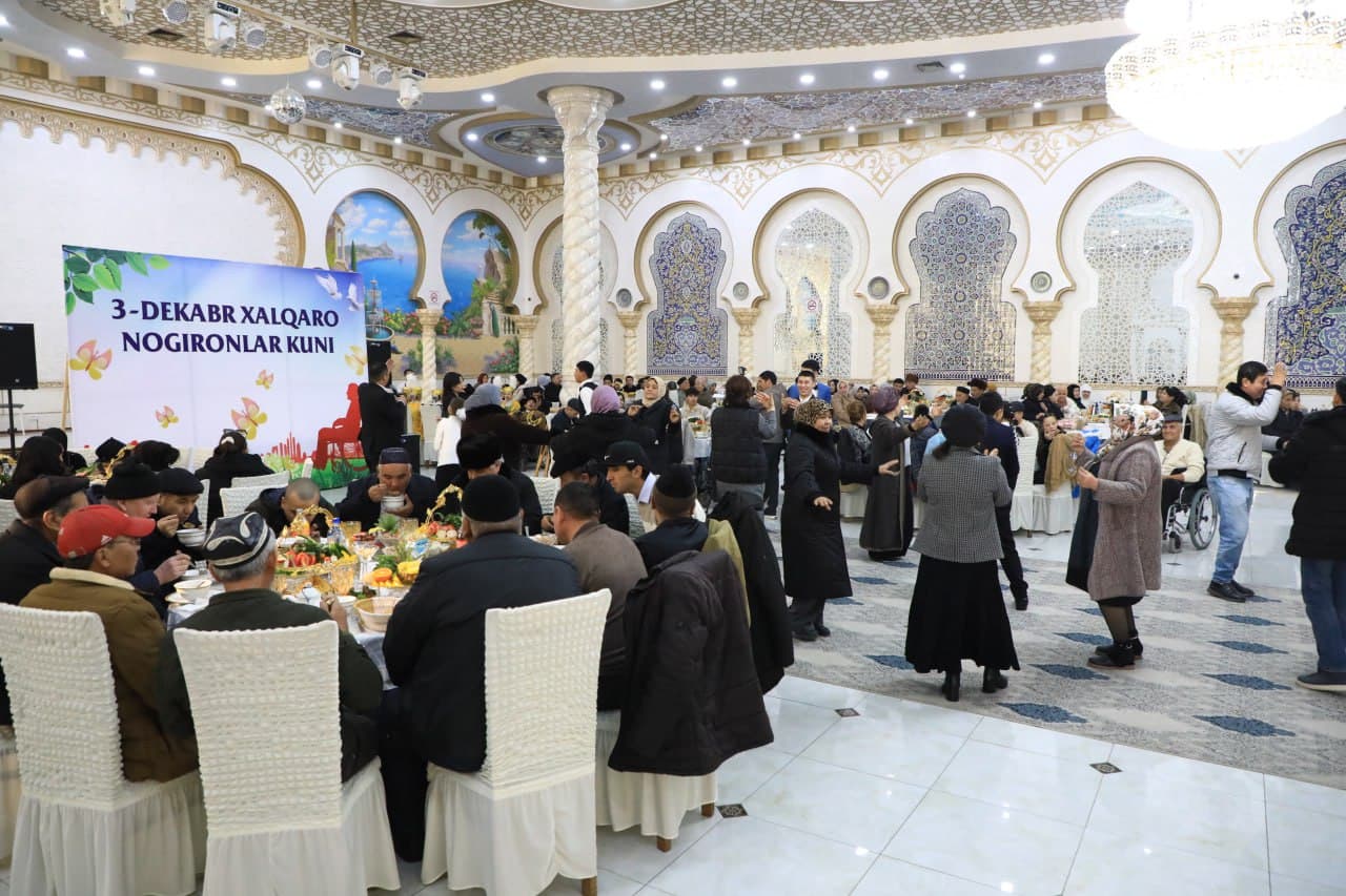 Фарғона шаҳрида Халқаро ногиронлар куни муносабати билан байрам тадбири ташкил этилди