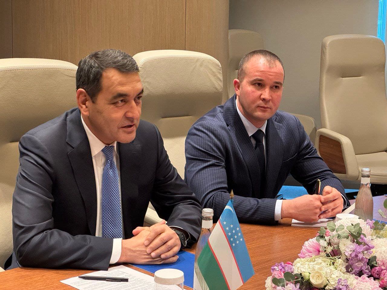 Фарғона вилояти ҳокими Хайрулло Бозоров Бошқирдистон раҳбари Радий Хабиров билан учрашди