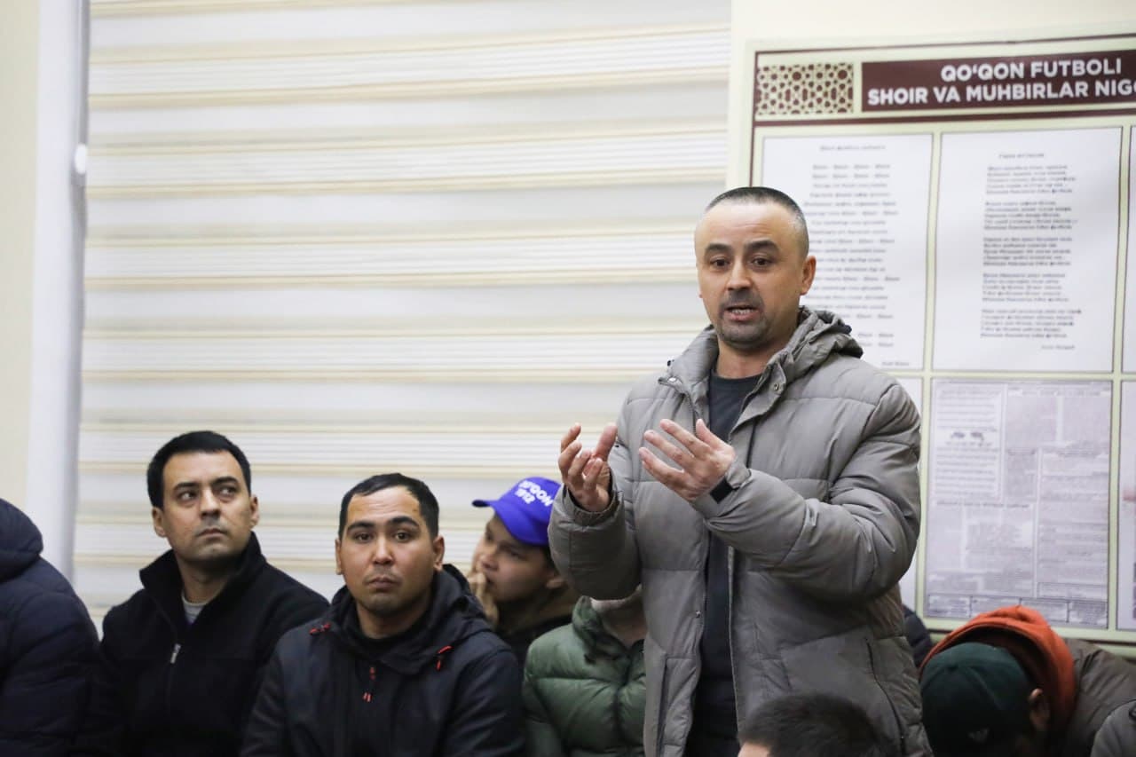 Вилоят ҳокими Хайрулло Бозоров “Қўқон–1912” футбол жамоасининг фан-клуби етакчи аъзолари билан учрашди
