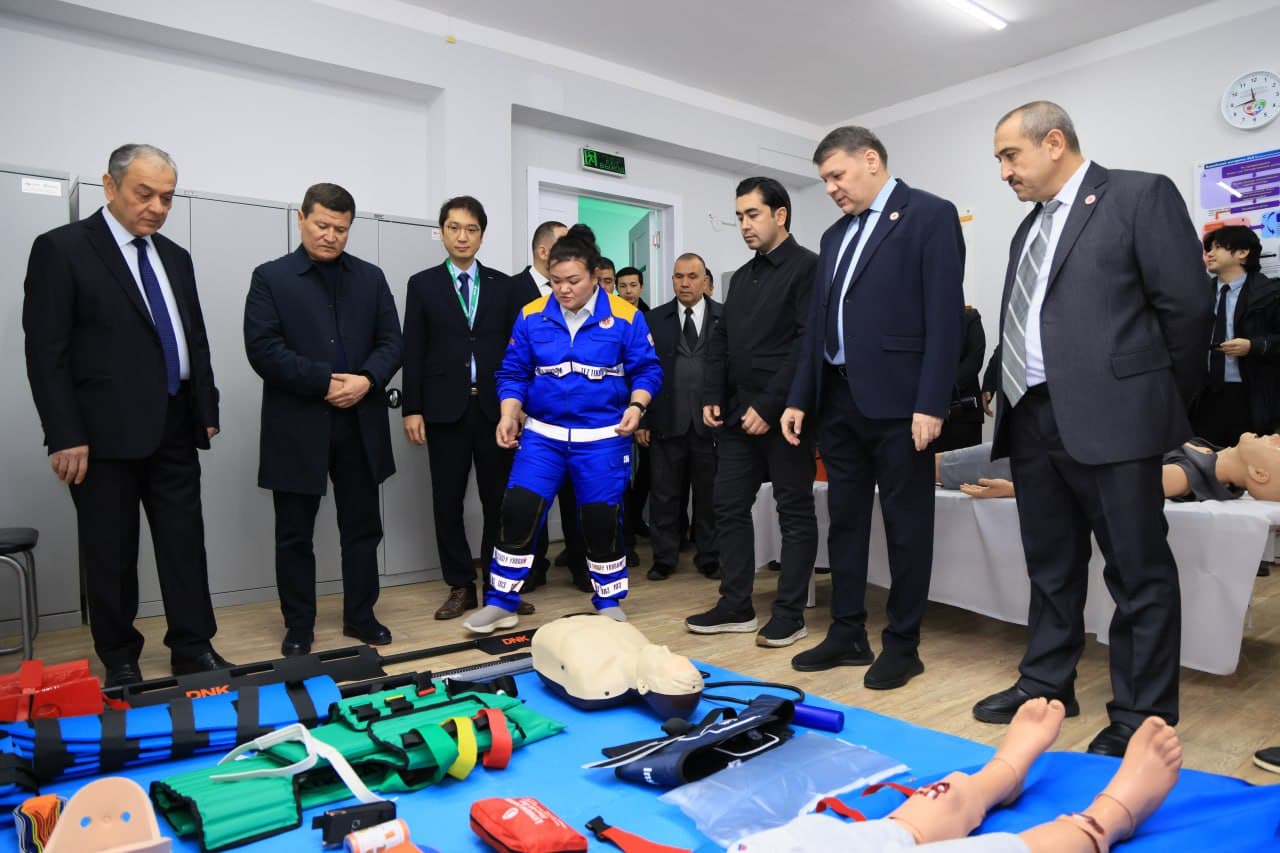 Respublika tez tibbiy yordam markazi Farg‘ona viloyati filialida tez tibbiy yordam xodimlarini tayyorlash va qayta tayyorlash o‘quv-simulyatsiya markazi ochildi