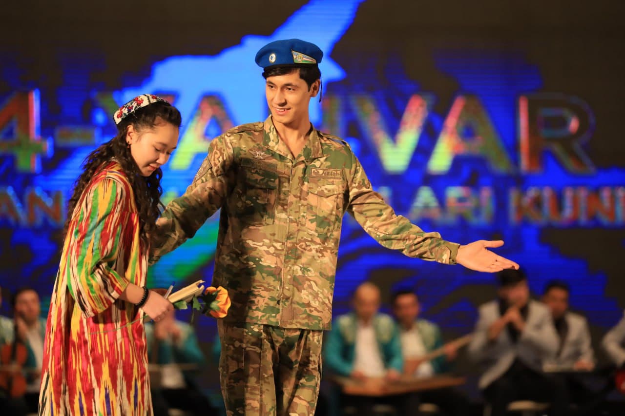 Farg‘onada “Milliy armiya – ona yurt qalqoni, tinchligimiz posboni!” shiori ostida bayram tadbirlari ko‘tarinkilik bilan bo‘lib o‘tmoqda