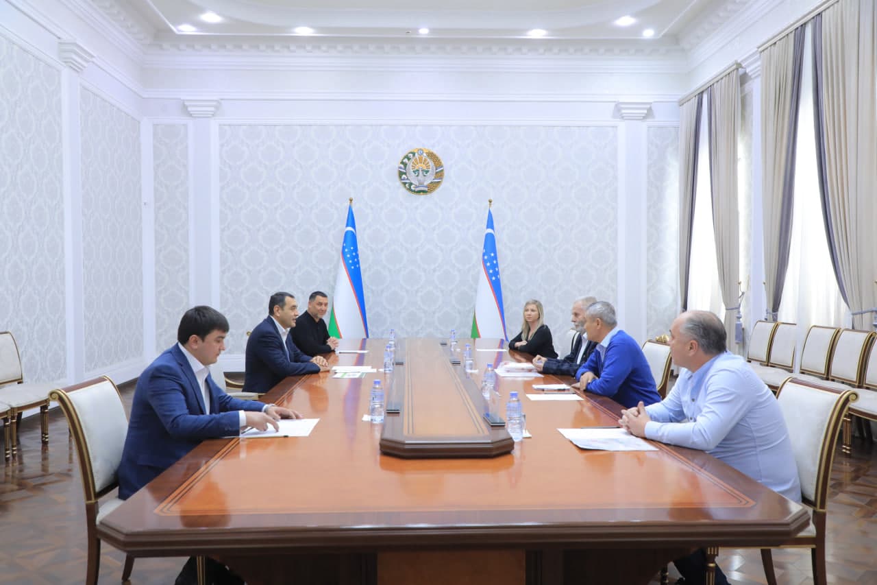 The Governor of Fergana Region Khayrullo Bozorov received a delegation led by Henric Wydra, Head of the Polish company “NEMO.”