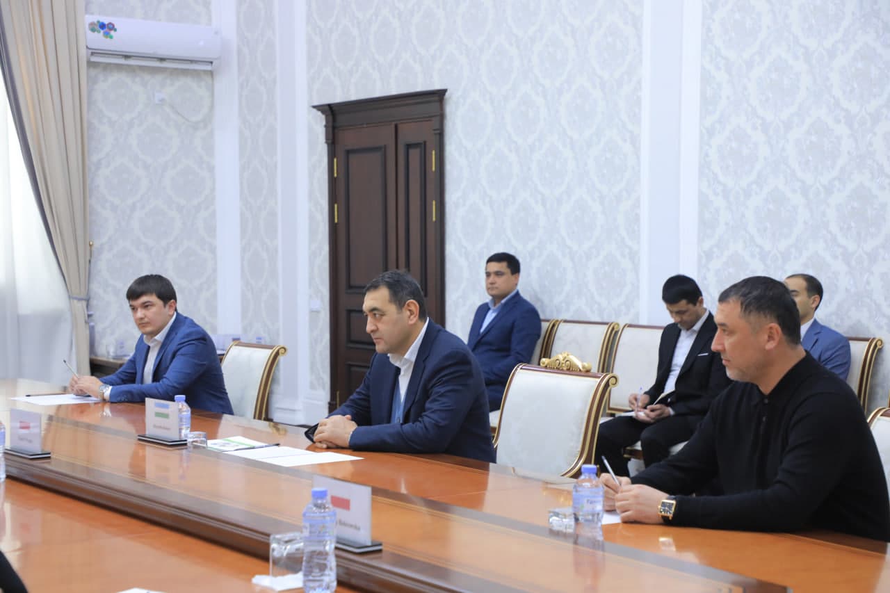 The Governor of Fergana Region Khayrullo Bozorov received a delegation led by Henric Wydra, Head of the Polish company “NEMO.”