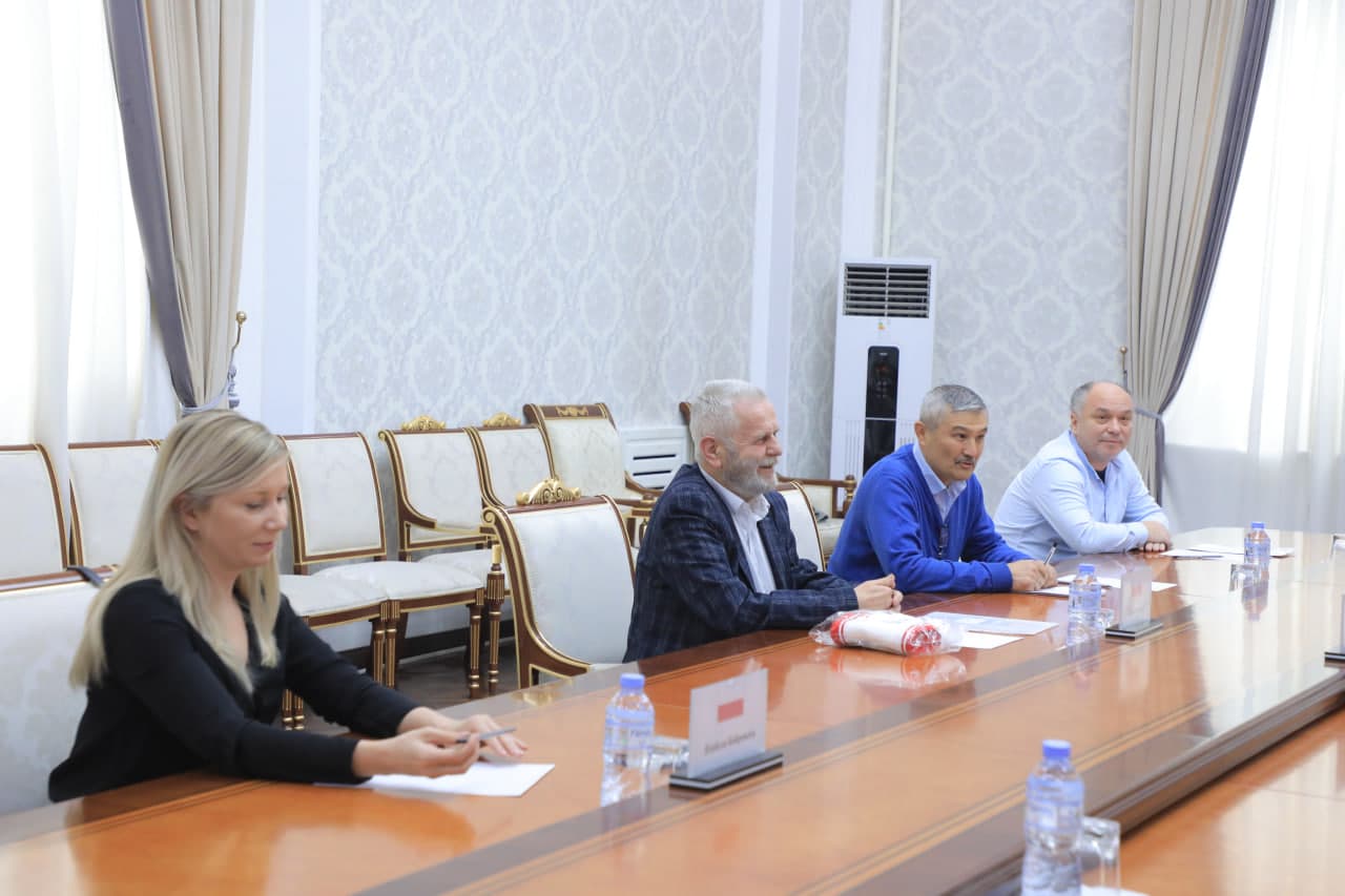 The Governor of Fergana Region Khayrullo Bozorov received a delegation led by Henric Wydra, Head of the Polish company “NEMO.”
