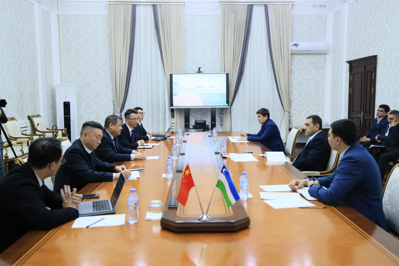 Regional Governor Khairullo Bozorov received a delegation of representatives of the Chinese company China State Construction Engineering Corporation