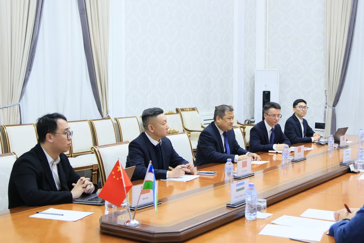 Regional Governor Khairullo Bozorov received a delegation of representatives of the Chinese company China State Construction Engineering Corporation