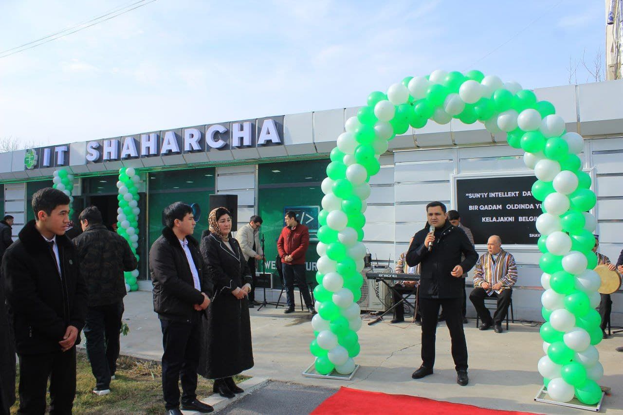 O‘zbekiston tumani Yaypan shahrida tashkil etilgan “IT-shaharcha” ish boshladi