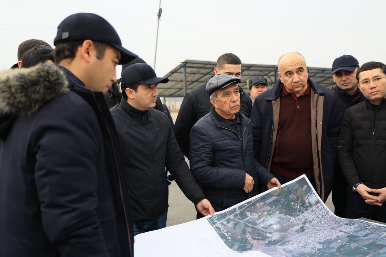 Хоким Ферганской области ознакомился с проектами в сфере градостроительства и спортивной инфраструктуры в городе Коканд