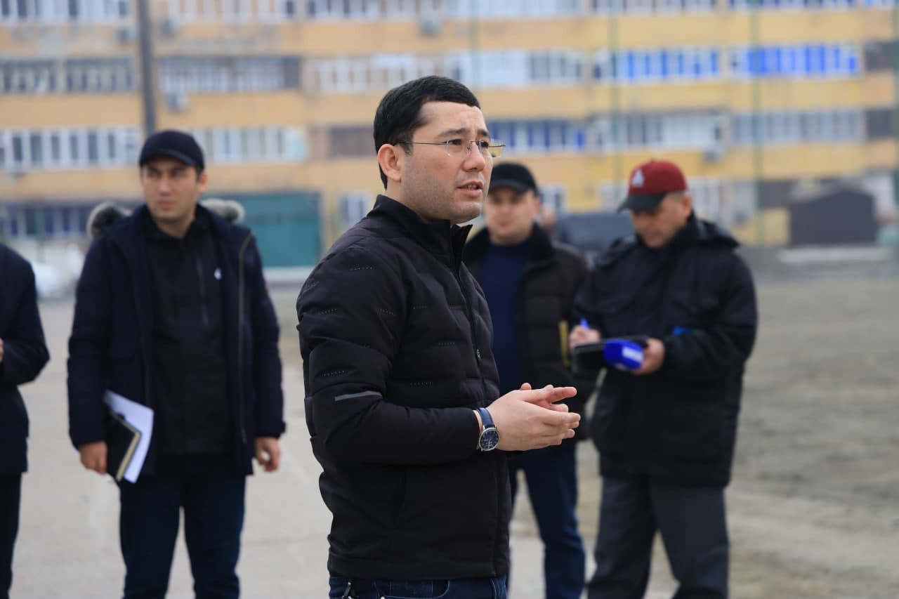 Хоким Ферганской области ознакомился с проектами в сфере градостроительства и спортивной инфраструктуры в городе Коканд