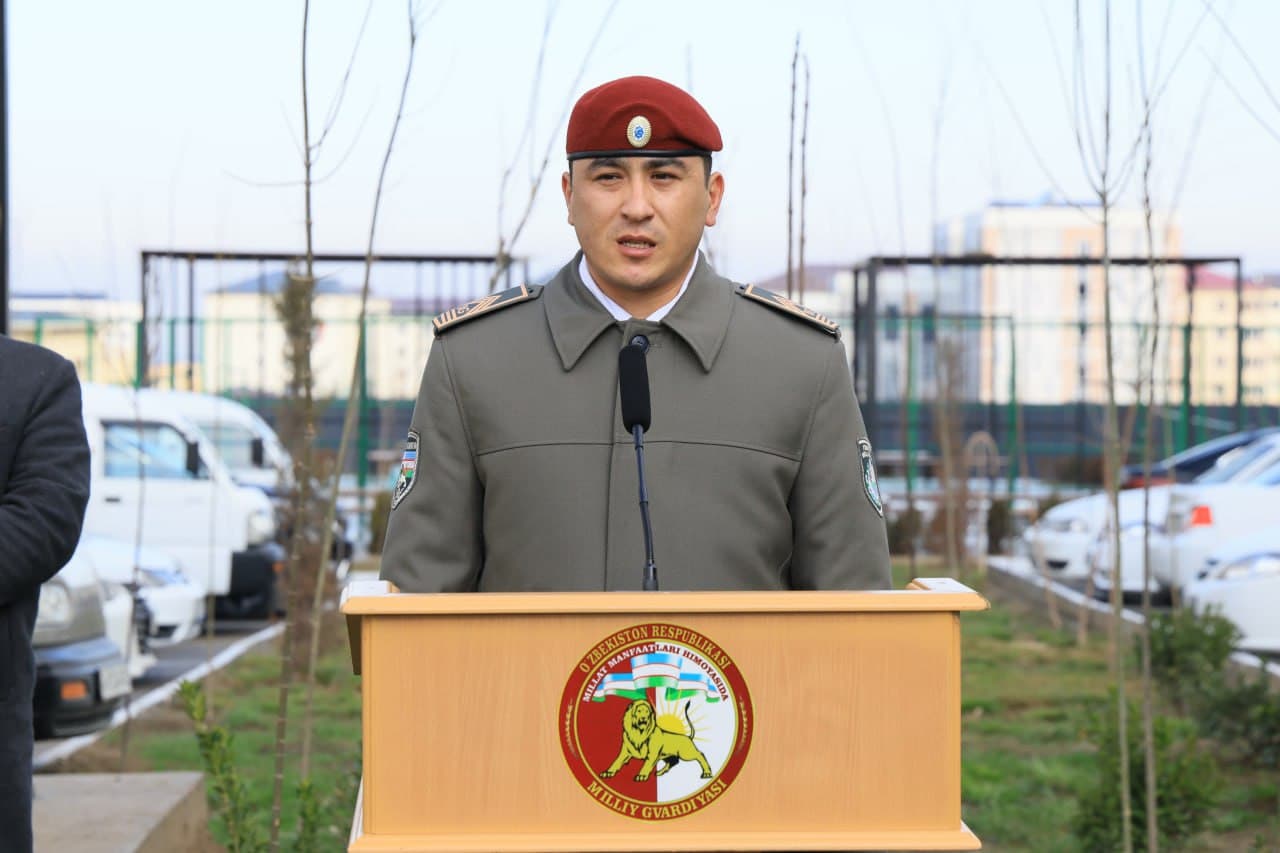 20 National Guard Servicemen Awarded New Apartments in Fergana