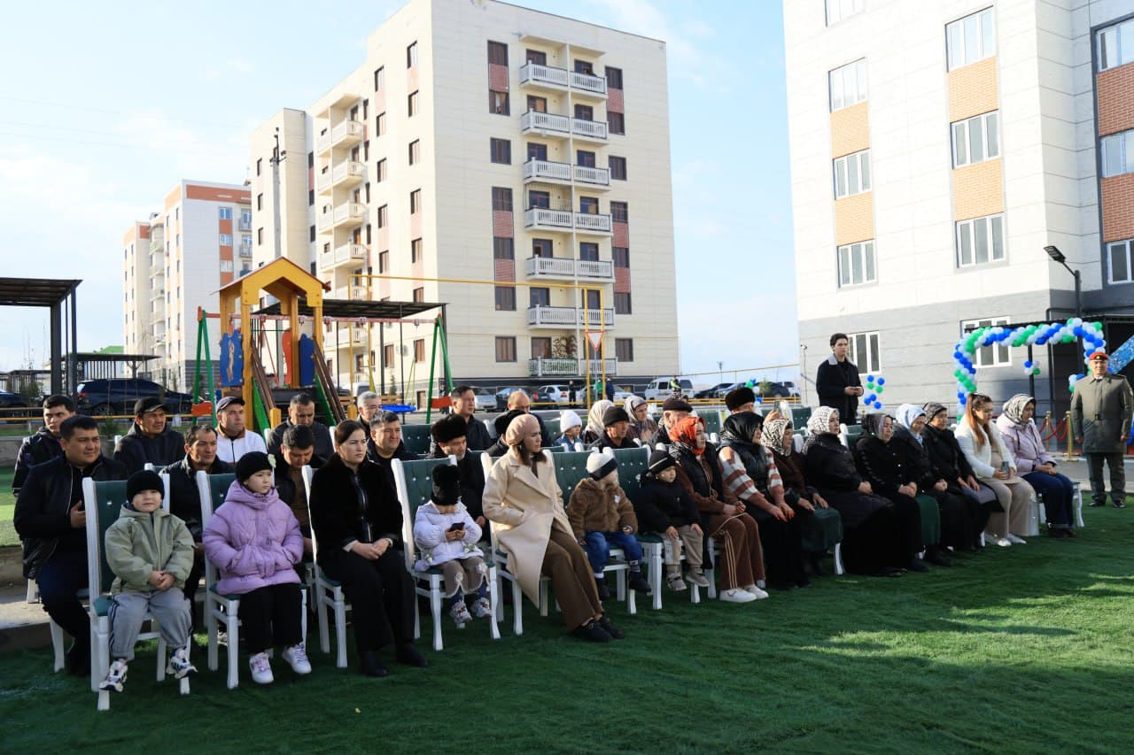 20 National Guard Servicemen Awarded New Apartments in Fergana
