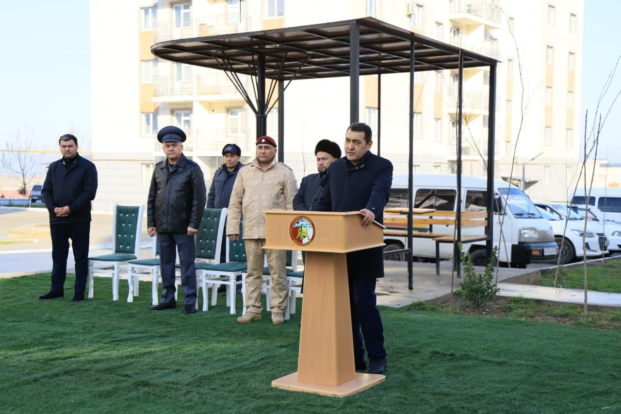 20 National Guard Servicemen Awarded New Apartments in Fergana