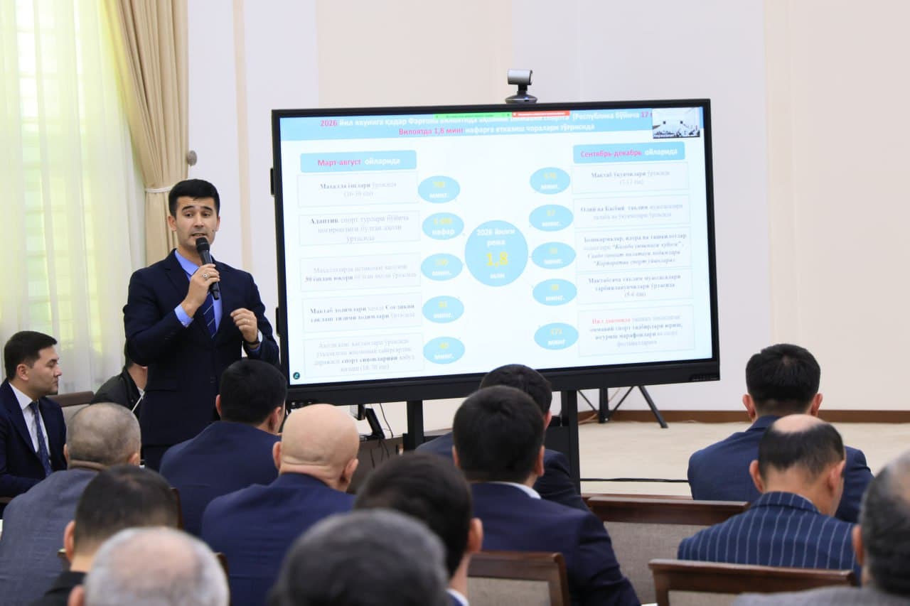 Спорт соҳасида катта марралар ва натижалар кўзланмоқда