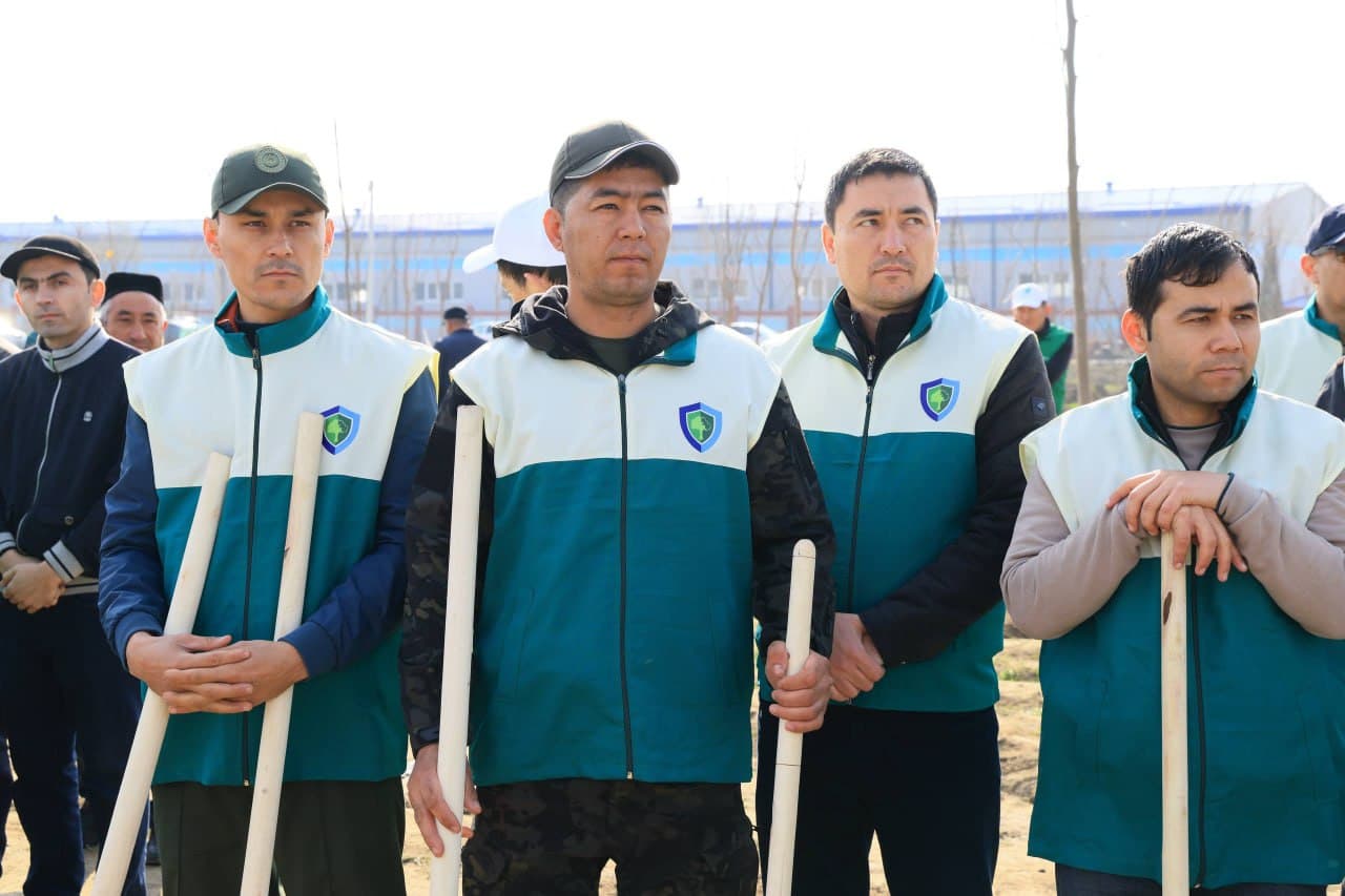 Ёзёвон туманидаги “Янги Ўзбекистон” массиви ҳудудида кенг кўламли кўчат экиш тадбири ташкил этилди