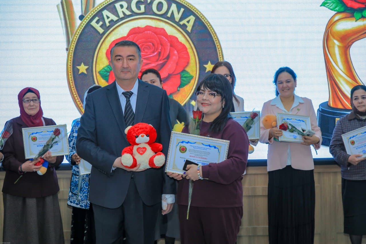 “Фарғона атиргули” танлови ғолиблари тақдирланди