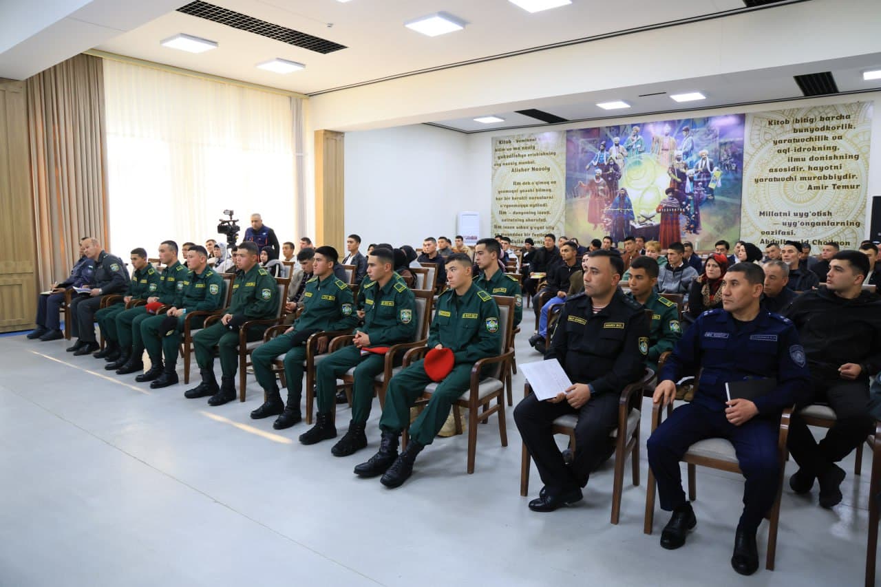 Ҳарбий хизмат шарафли бурч, чинакам ватанпарварлик намунасидир