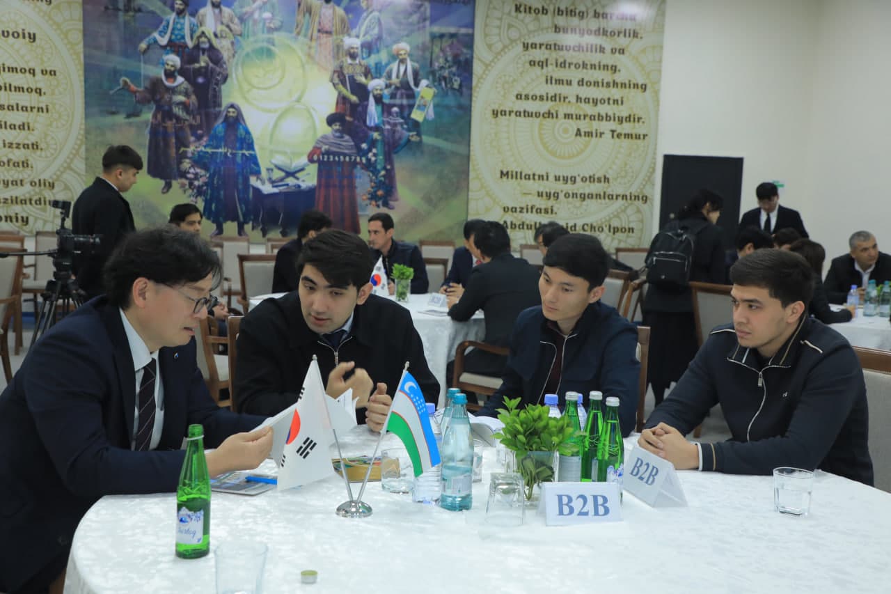 Fargʼonada “Fargʼona – Pyontek” biznes-forumi oʼtkazildi