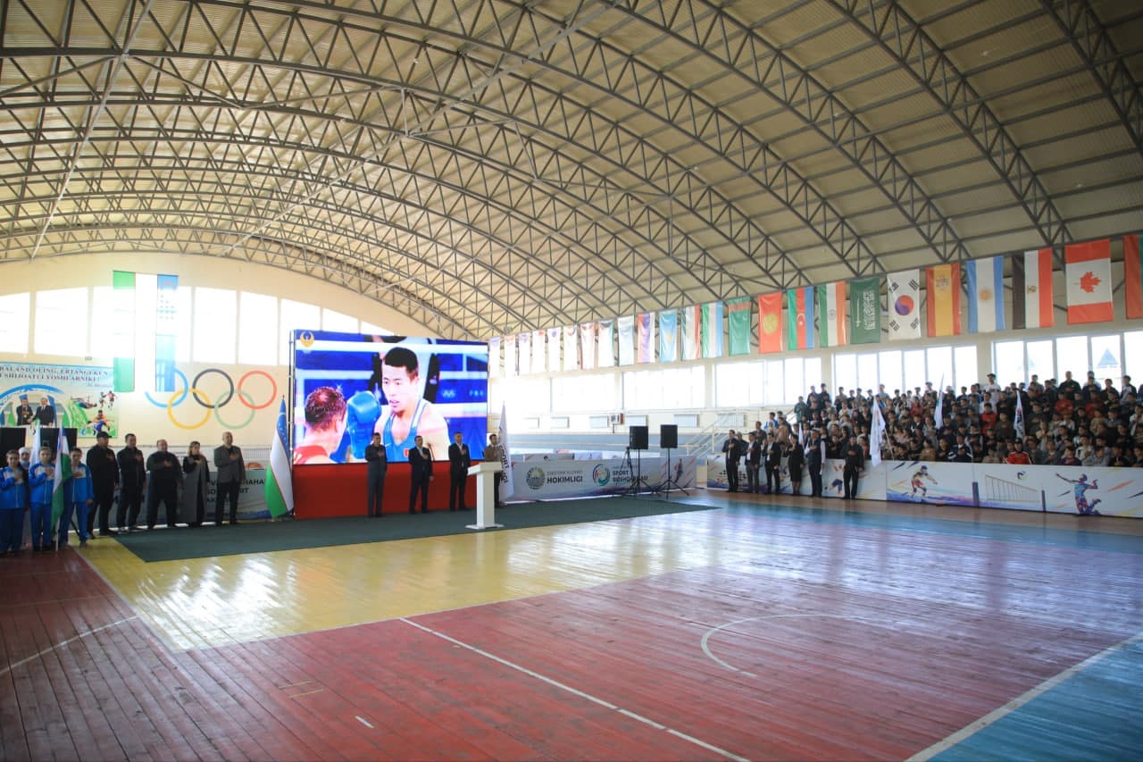Viloyatimizning barcha tuman va shaharlarida “Yangi O‘zbekiston Olimpiya cho‘qqilari” hamda “Prezident Olimpiadasi” sport musobaqalarining 2026-yilgi mavsumiga tantanali ravishda start berildi