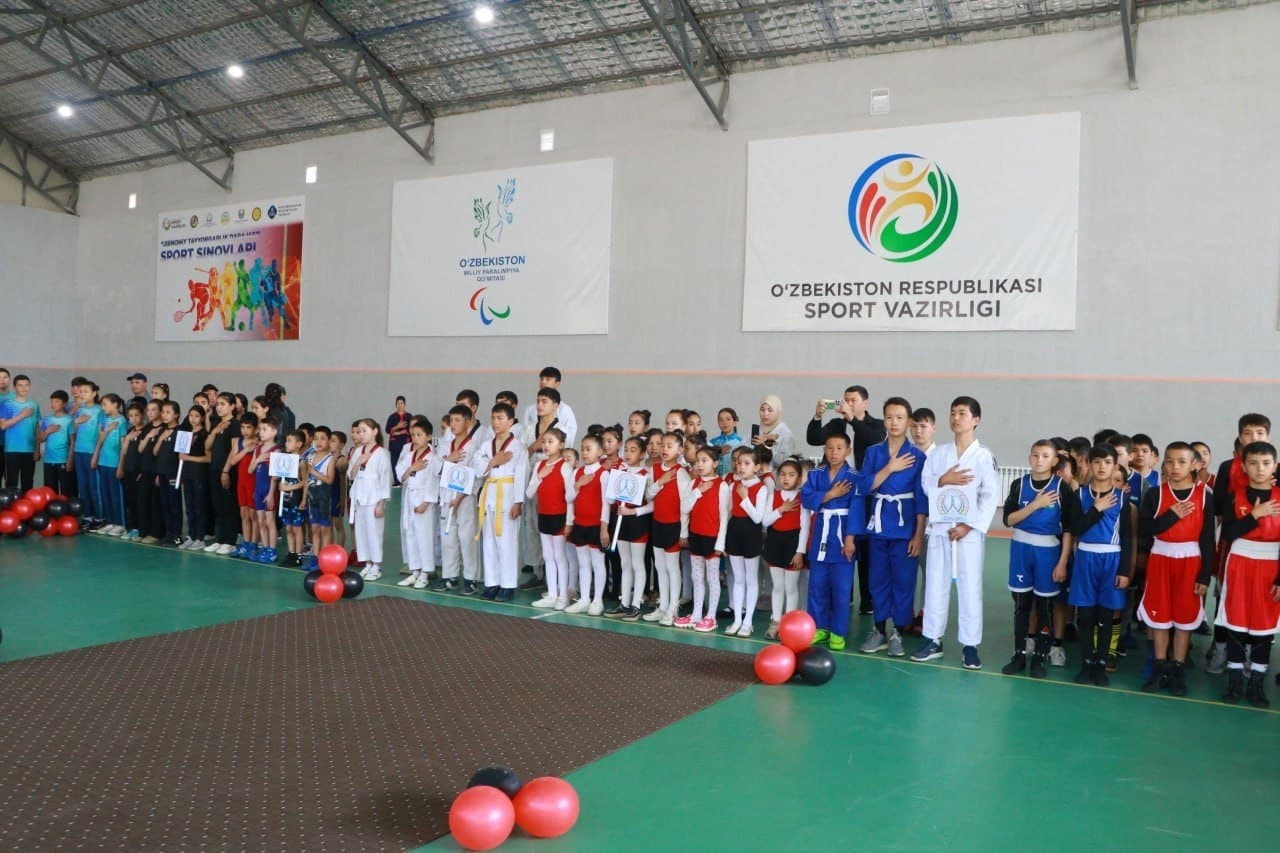 Viloyatimizning barcha tuman va shaharlarida “Yangi O‘zbekiston Olimpiya cho‘qqilari” hamda “Prezident Olimpiadasi” sport musobaqalarining 2026-yilgi mavsumiga tantanali ravishda start berildi