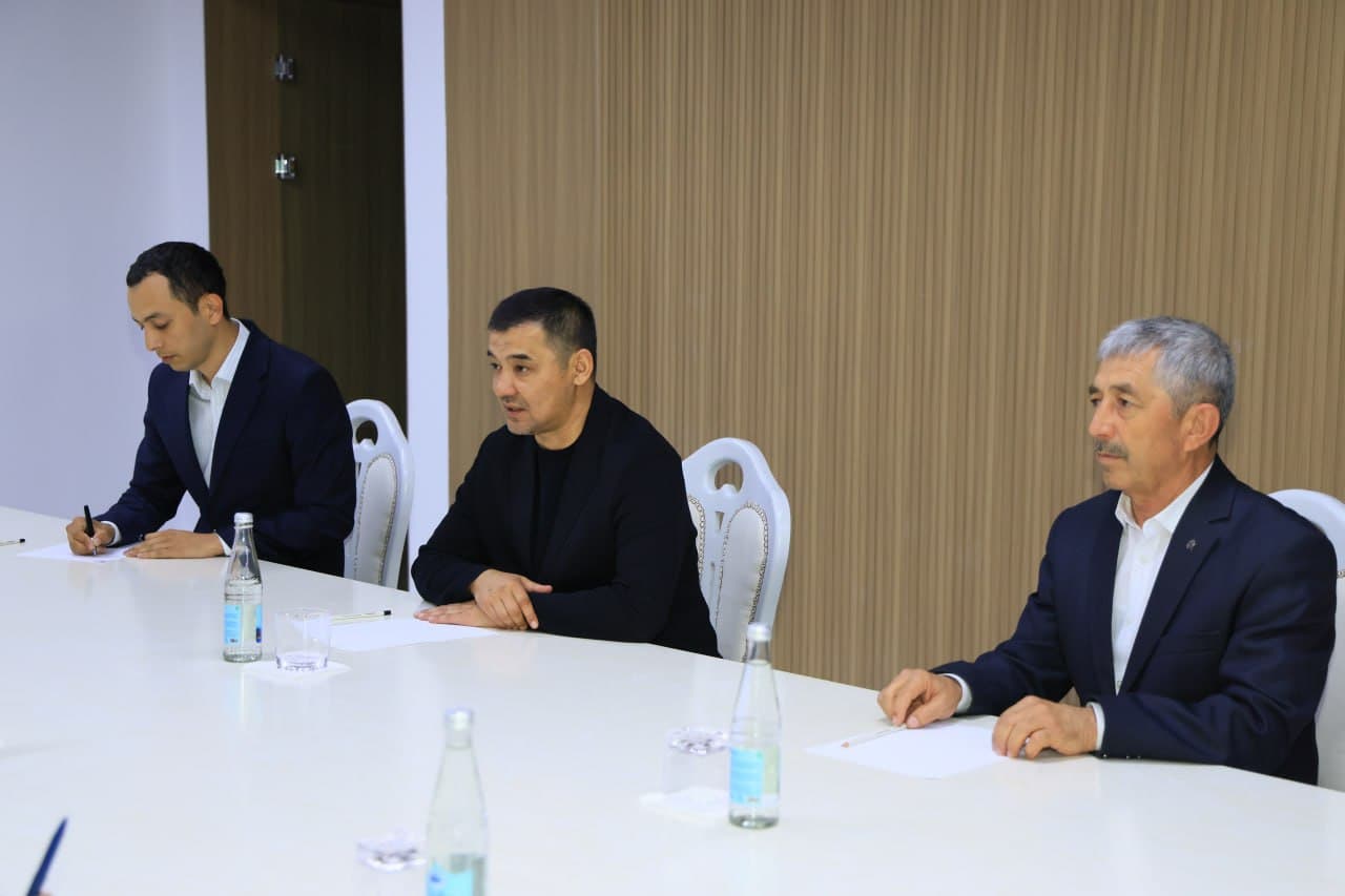Хоким области Хайрулло Бозоров принял руководителя киргизской компании «SADAF ENERGY» Абубакира Рахмонова