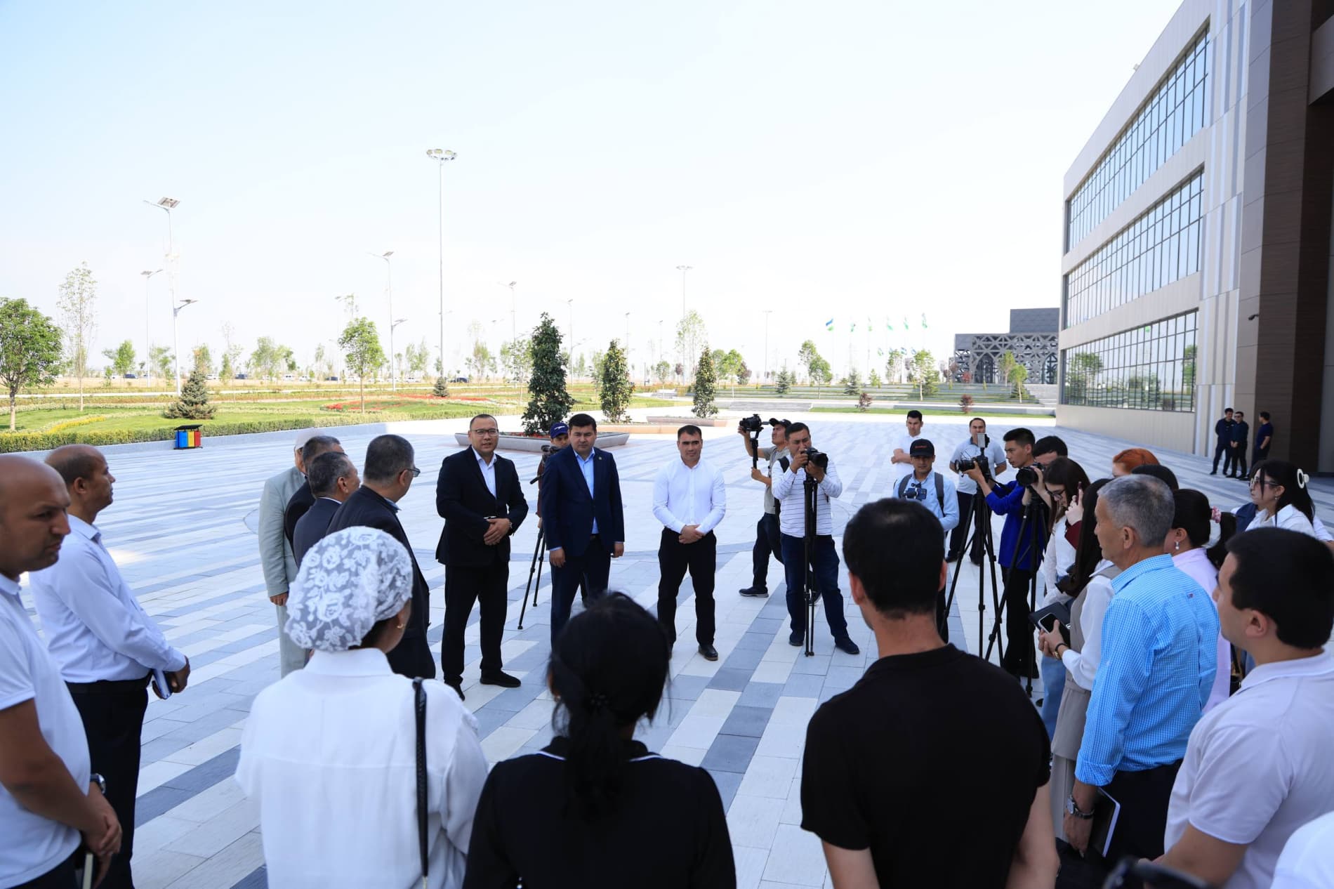“Farg‘onada — Yangi O‘zbekiston nafasi” shiori ostida press-tur o‘tkazilmoqda