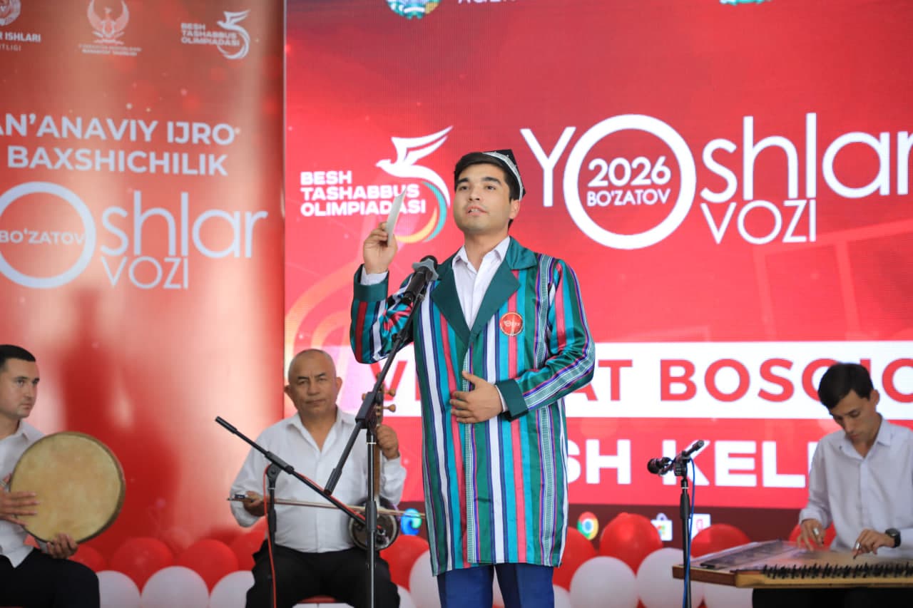 Farg‘onada “Besh tashabbus olimpiadasi” doirasida o‘tkazilgan “Yoshlar ovozi” tanlovining viloyat bosqichi yuqori saviyada tashkil etildi