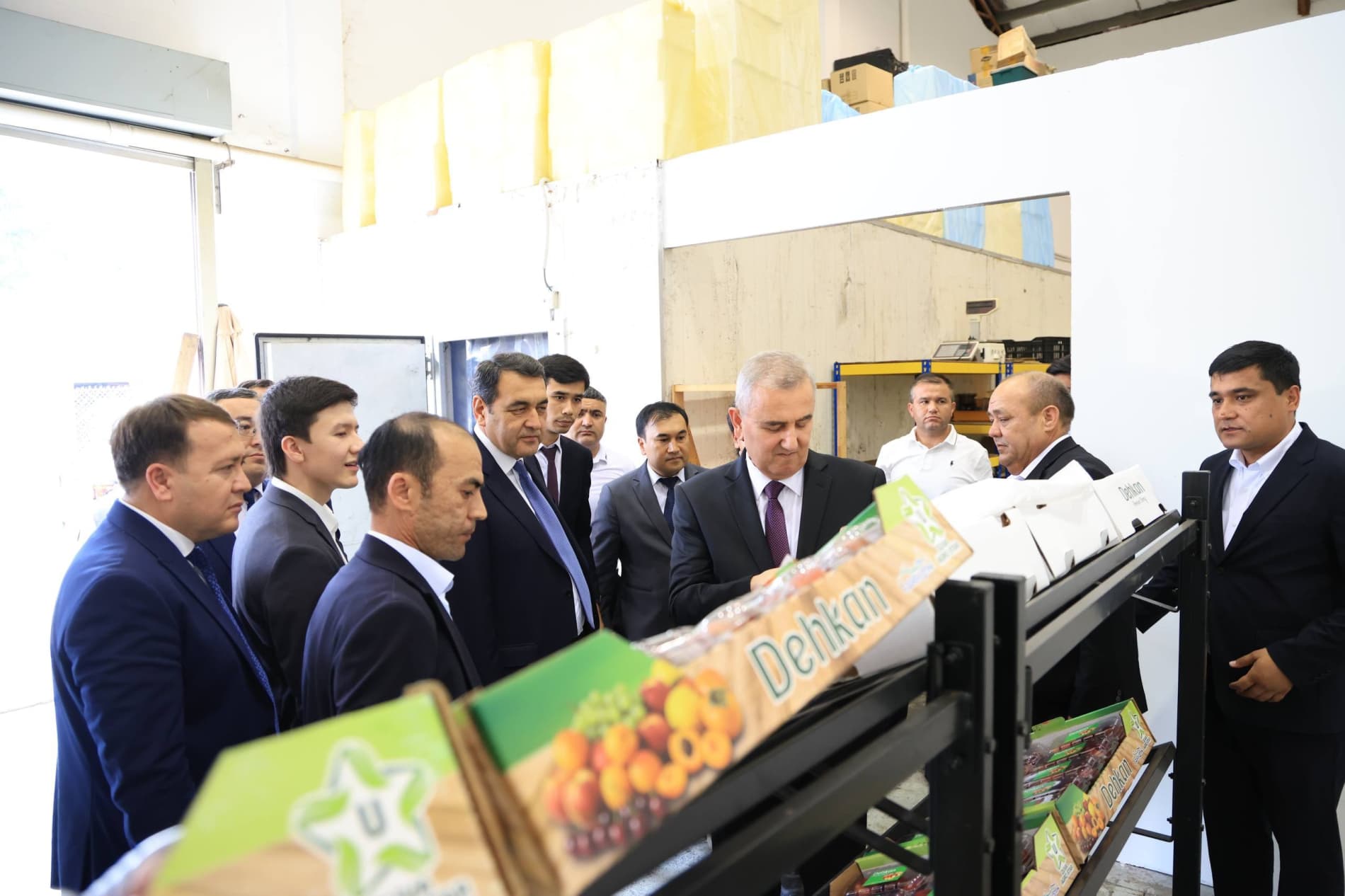 Cherries grown in the Fergana region, as well as apricots and peaches for the first time ever, have been introduced to the Malaysian market.