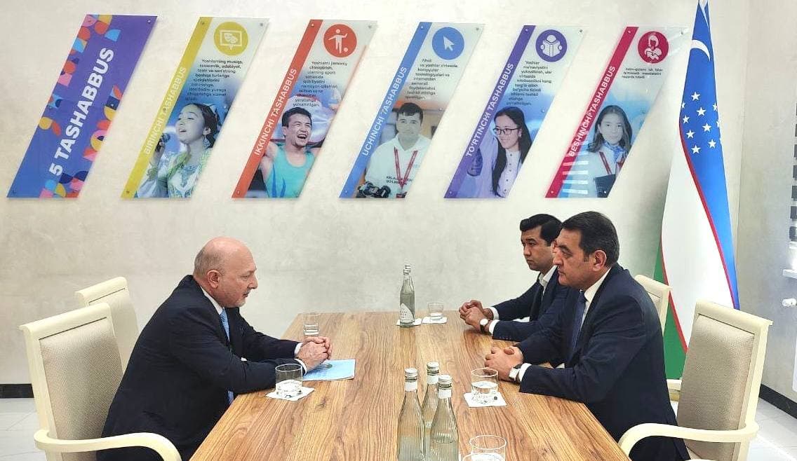 The regional governor held a meeting with Kaha Imnadze, Head of the United Nations Regional Centre for Preventive Diplomacy for Central Asia.