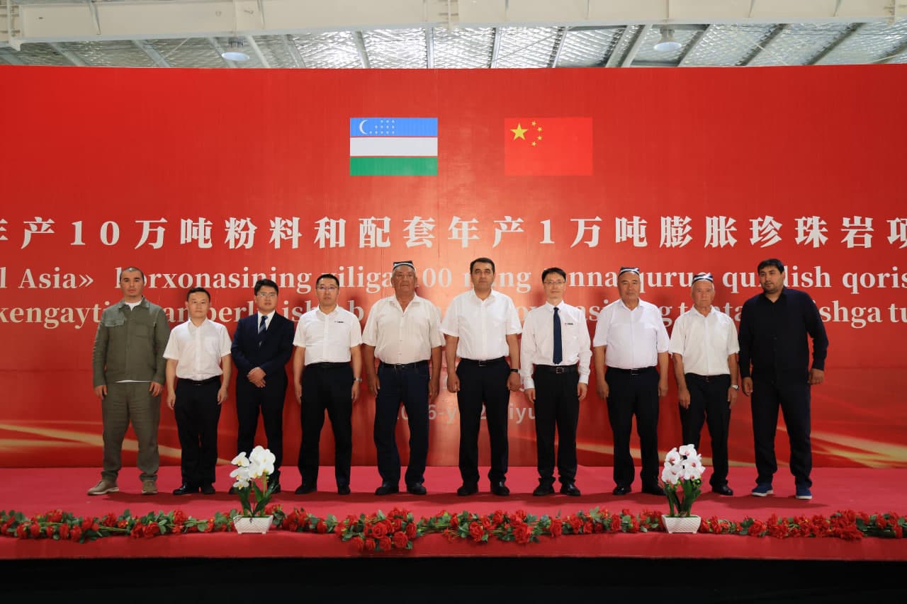 Presidential Instructions Put into Practice: Modern Enterprise Producing Construction Materials Using Environmentally Friendly and Green Technologies Launched