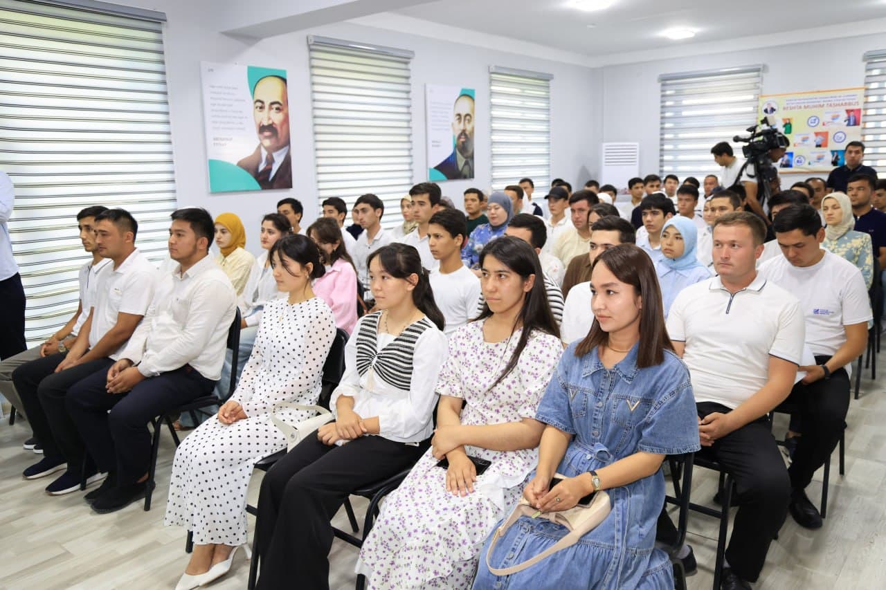 Oltiariqda yoshlar bilan ochiq muloqot o‘tkazildi