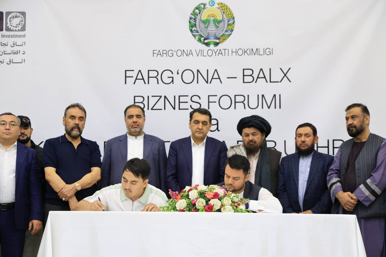 Fergana–Balkh Business Forum Held in Mazar-i-Sharif