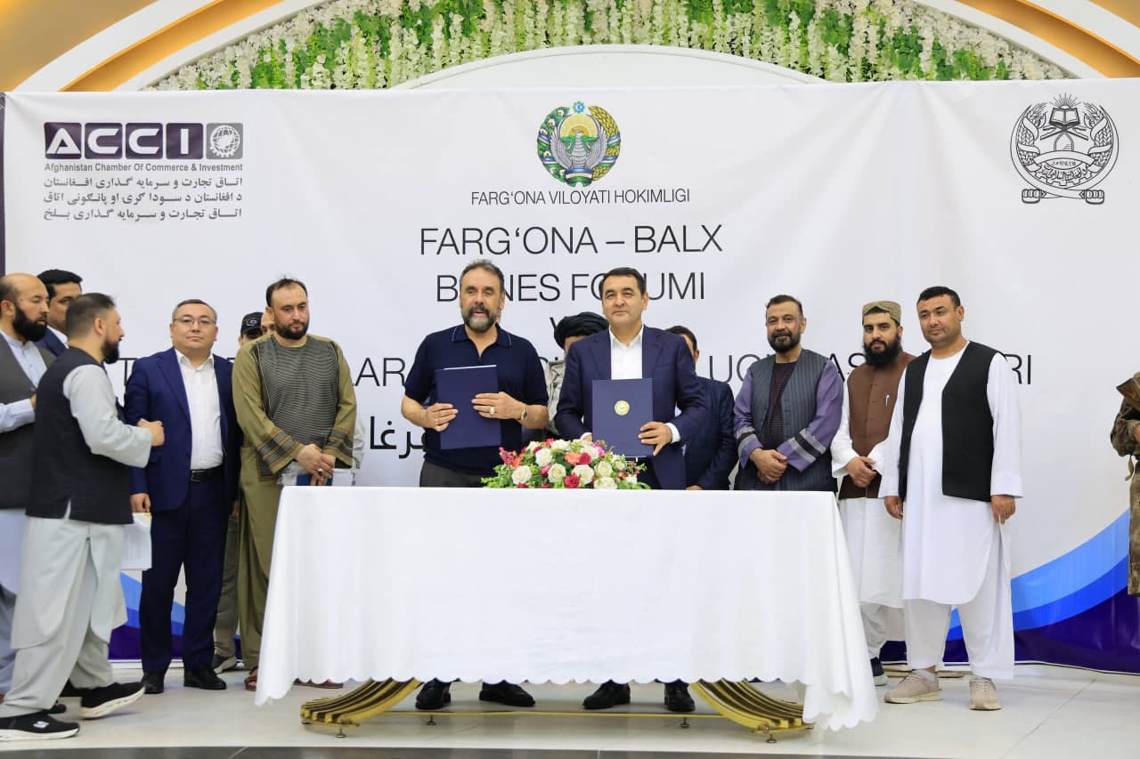 Fergana–Balkh Business Forum Held in Mazar-i-Sharif