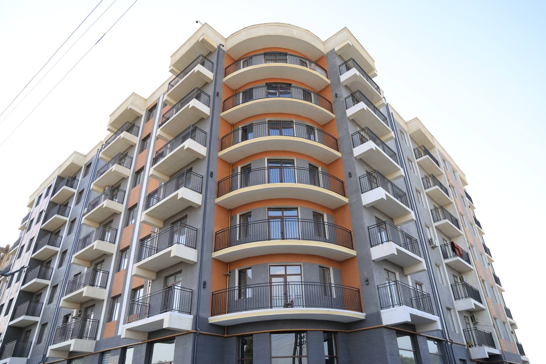 Construction of Modern Residential Housing Continues Steadily