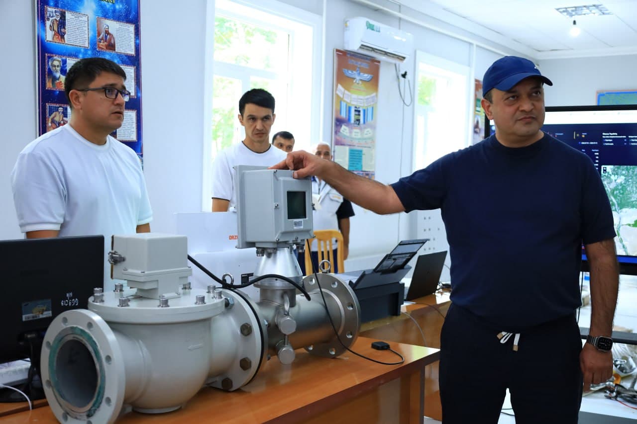 Работы по улучшению электроснабжения и газоснабжения в Ферганском районе продолжаются ускоренными темпами