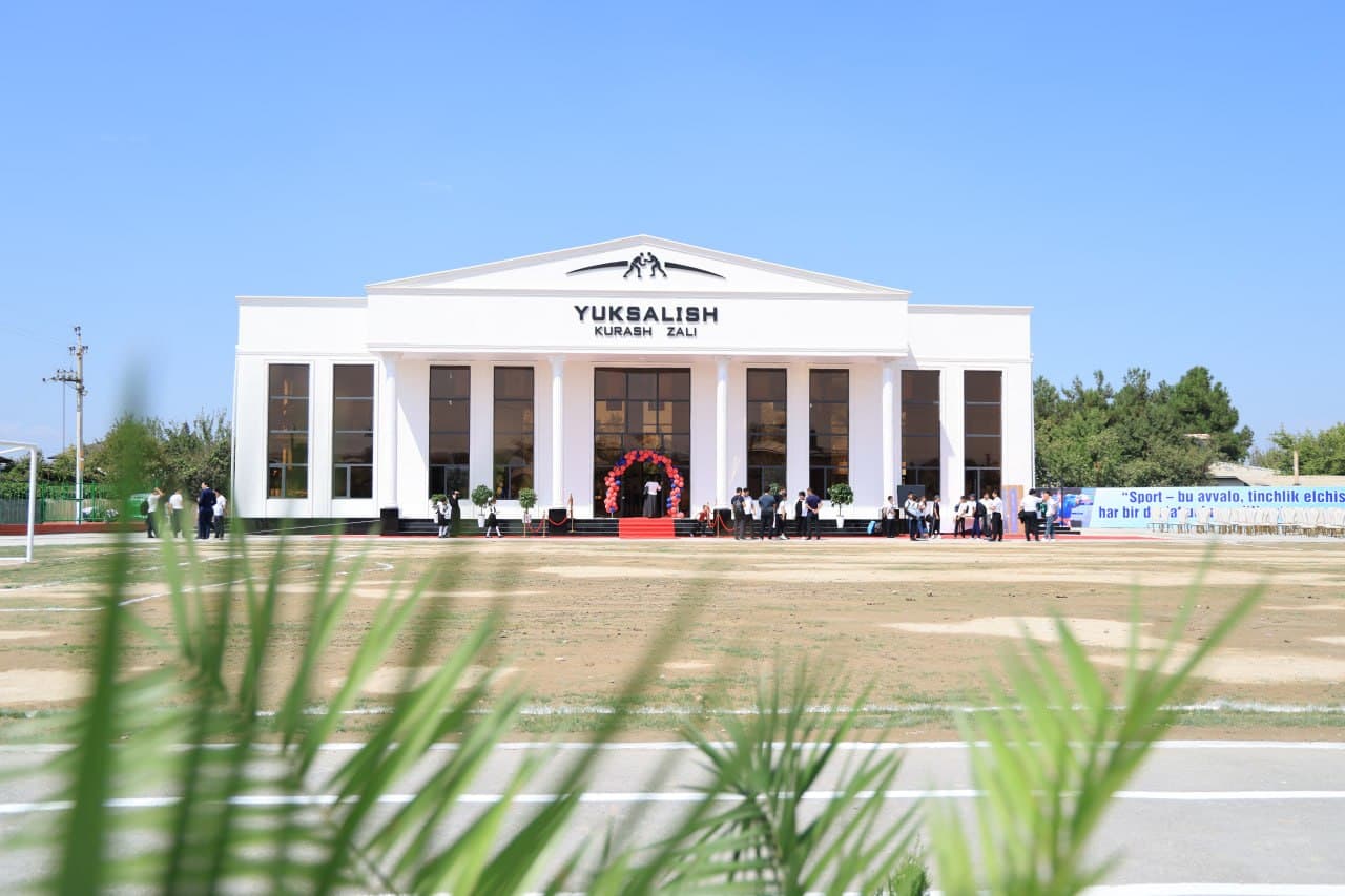 Modern Sports Complex Built in Yuksalish Mahalla