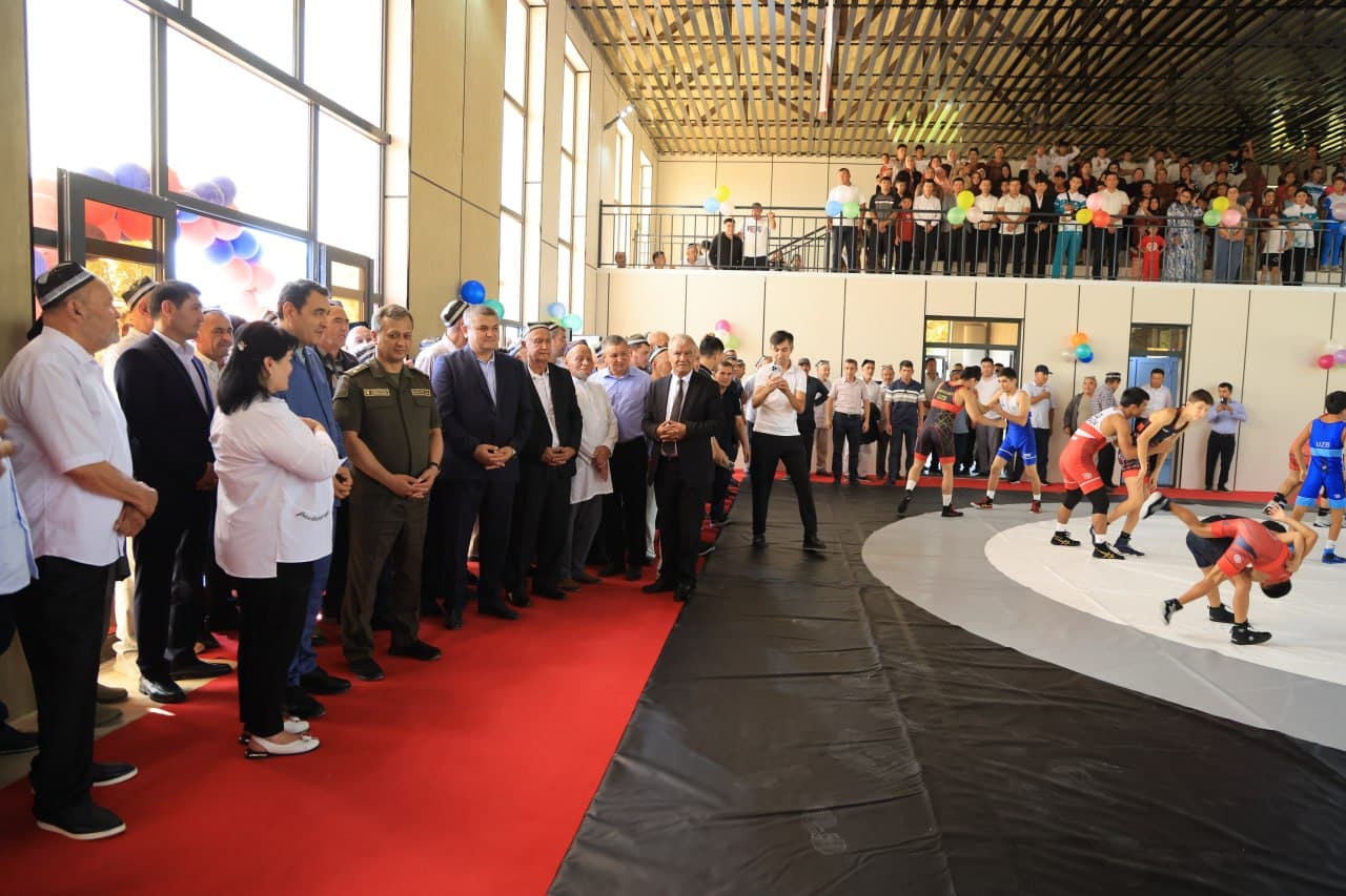 Modern Sports Complex Built in Yuksalish Mahalla
