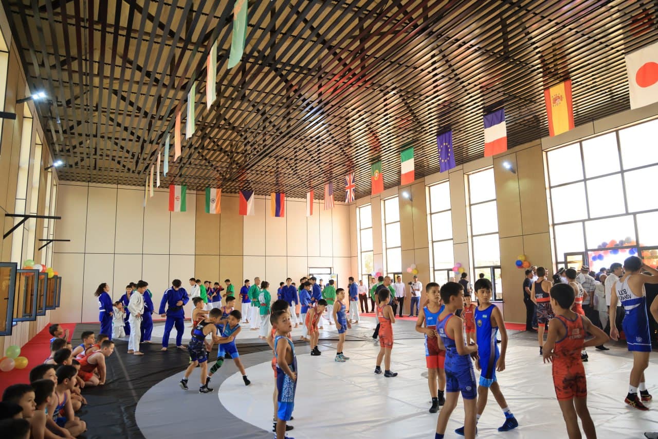 Modern Sports Complex Built in Yuksalish Mahalla