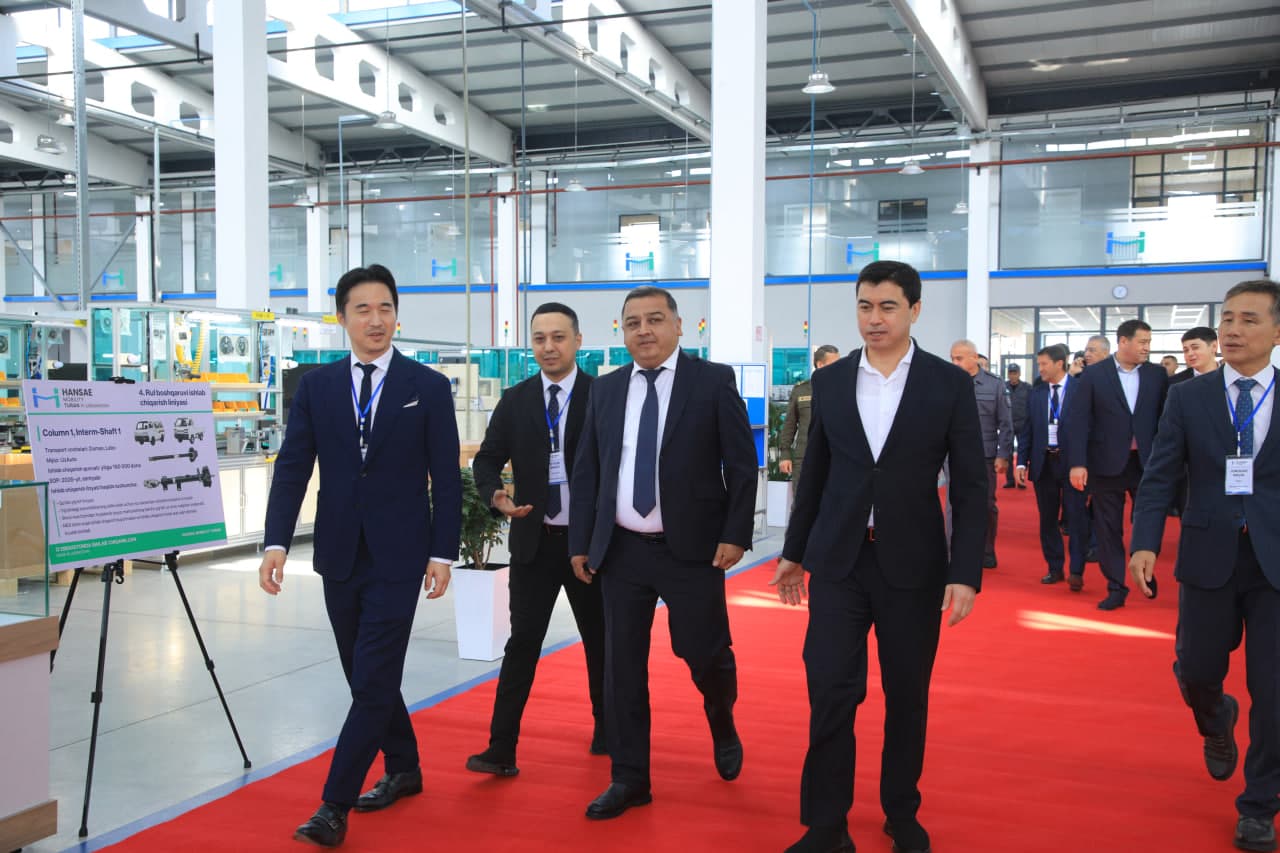 “Hansae Mobility”: Farg‘onada yangi korxona ish boshladi