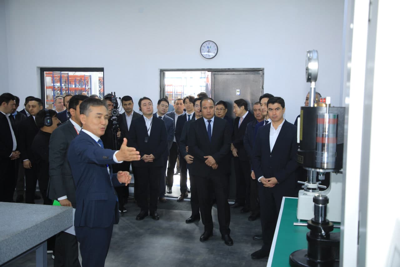 “Hansae Mobility”: Farg‘onada yangi korxona ish boshladi
