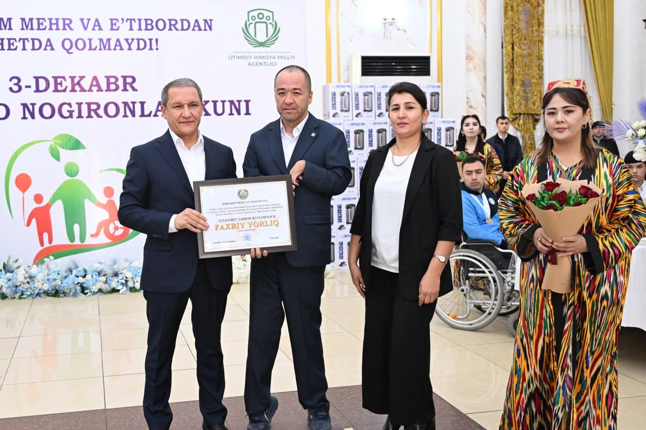 3-dekabr – Xalqaro nogironlar kuni