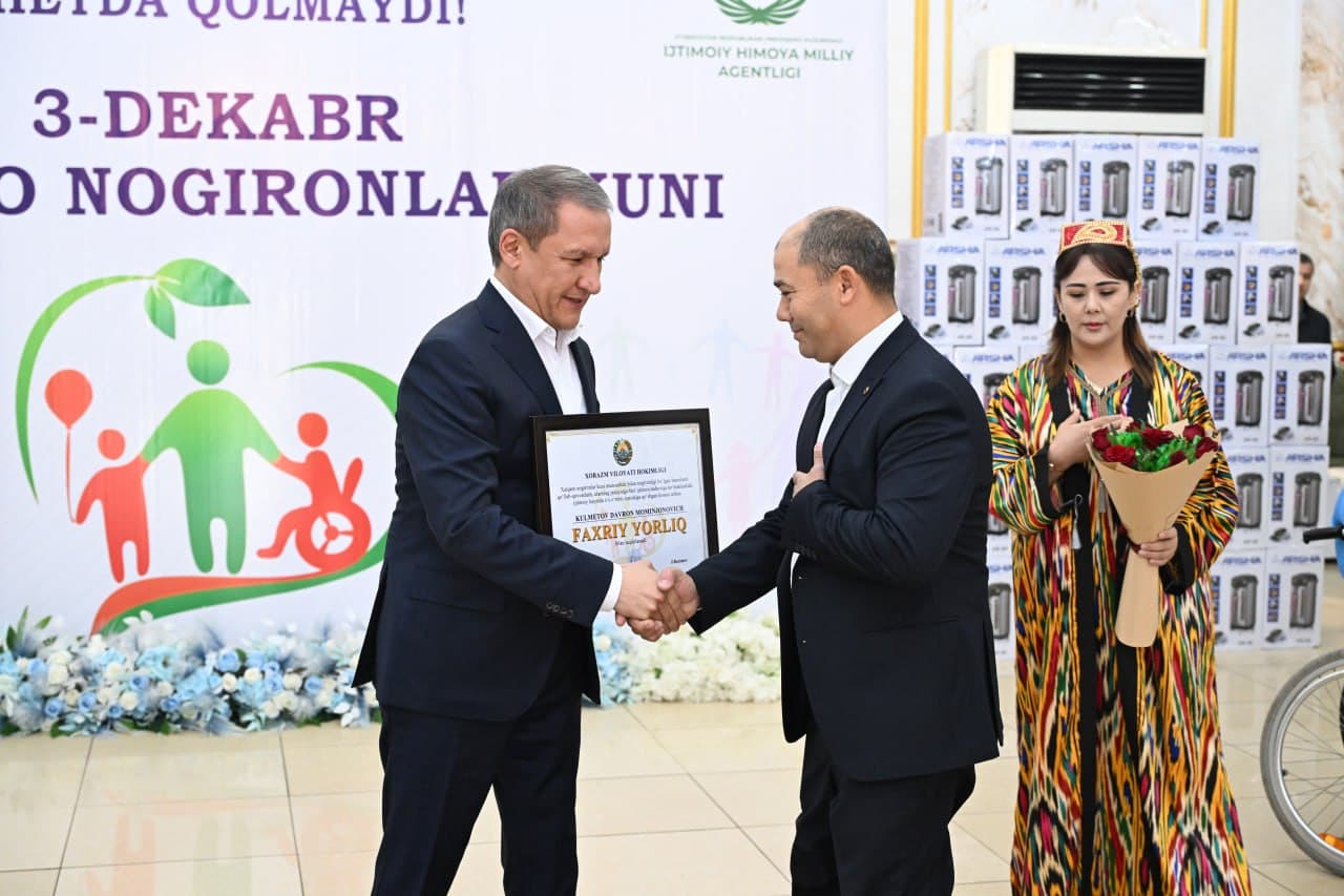 3-dekabr – Xalqaro nogironlar kuni