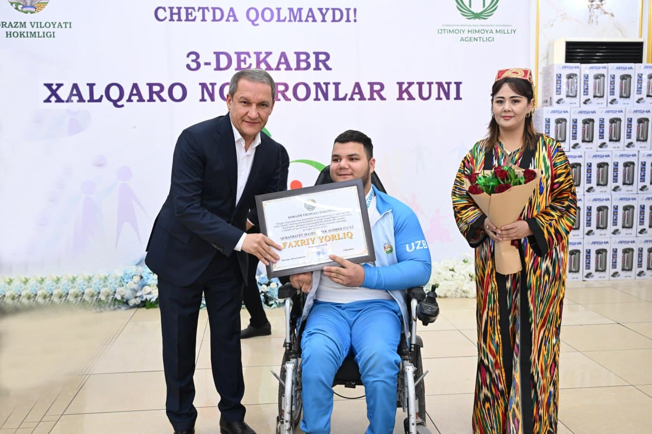 3-dekabr – Xalqaro nogironlar kuni