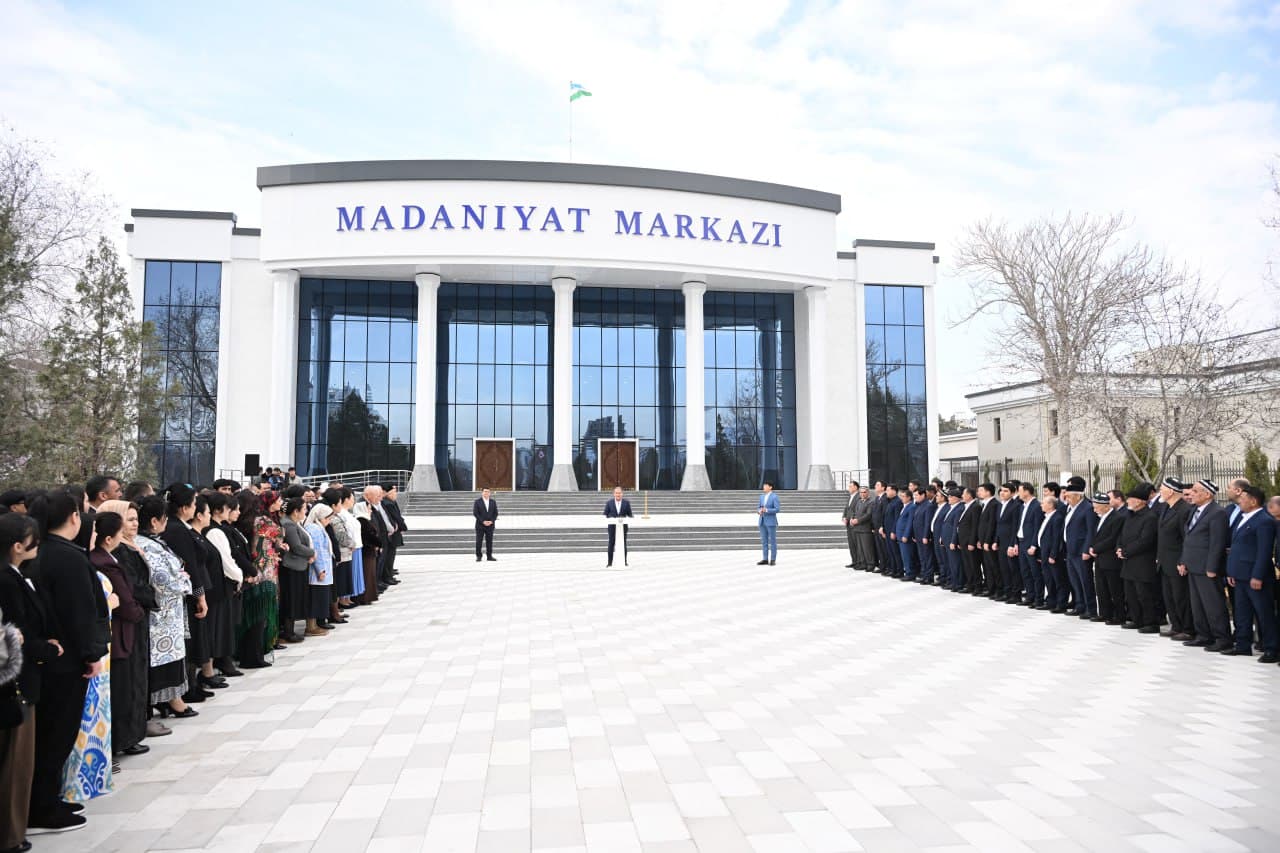 Qutlugʻ bayramlar arafasida Urganch shahrida zamonaviy madaniyat markazi binosi foydalanishga topshirildi.