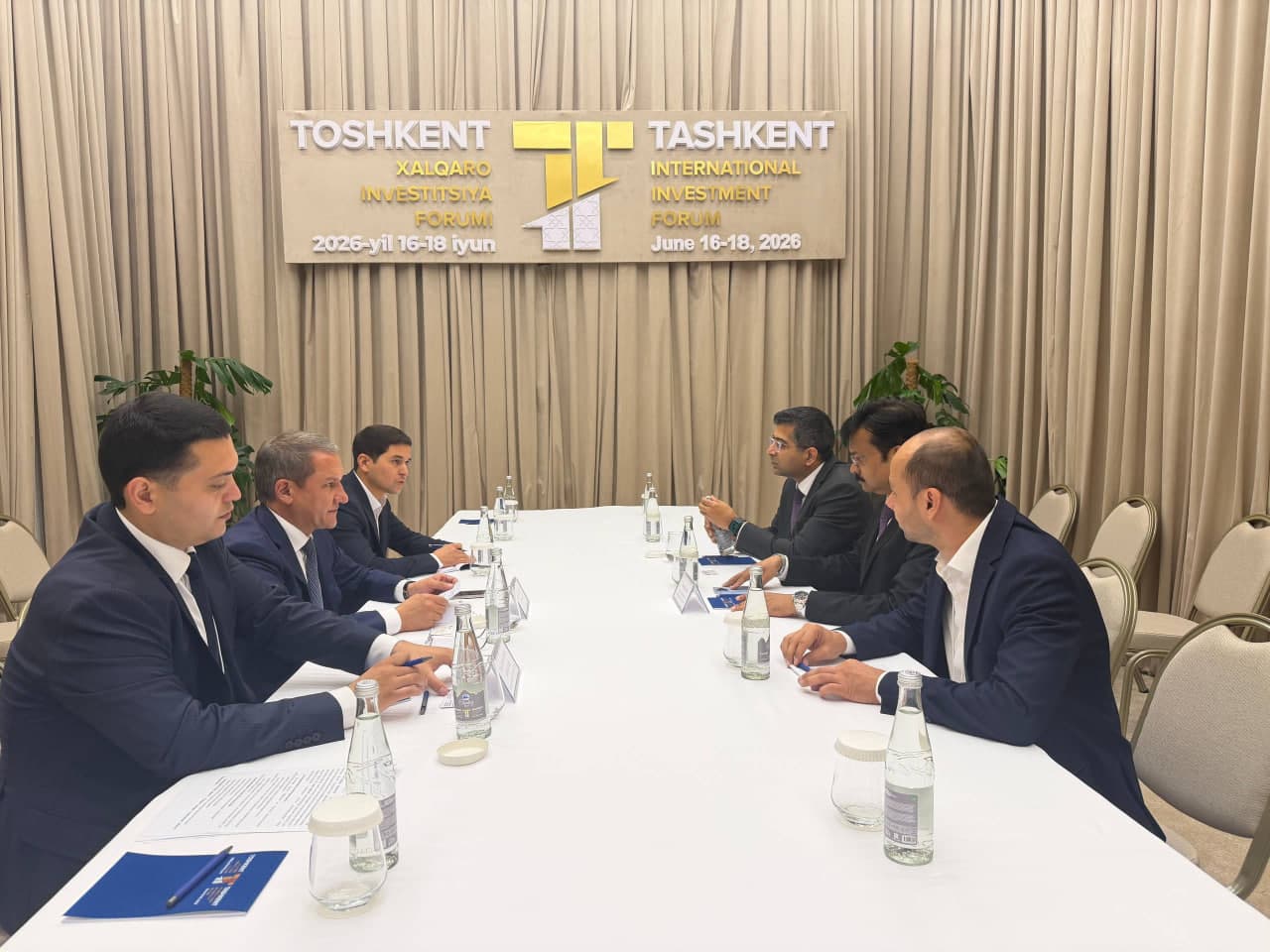 Xorazm viloyati hokimi Jo‘rabek Raximov beshinchi Toshkent xalqaro investitsiya forumi doirasida bir qator xorijiy investorlar va yirik kompaniyalar rahbarlari bilan uchrashuvlar o‘tkazdi.